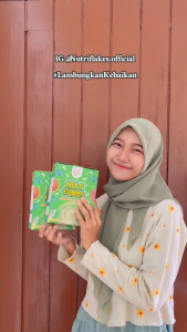 Nutriflakes Sereal Umbi Garut Solusi Atasi Asam Lambung dan Gerd 1 Box