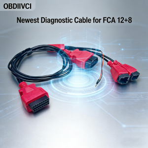 New arrival FCA 12+8 Cable Connector for Chrysler 12+8 Cable Upgrade new version OBD2 Diagnostic Cables