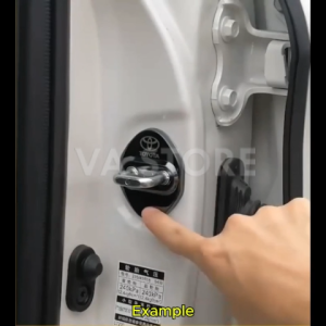 Toyota Harrier MCU30 ACU30 XU30 2003-2013 Custom Made Door Lock Steel Cover Chrome For Car Accessories Va Store