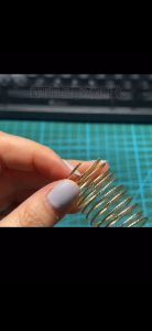 10-ring high quality 0.3mm silver wire for DIY Ring beading flexible wrap adjustable