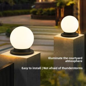 JUYU | Solar Outdoor Waterproof Column Light
