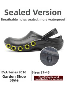 Non-slip Water Oil Resistant Breathable Chef Shoes