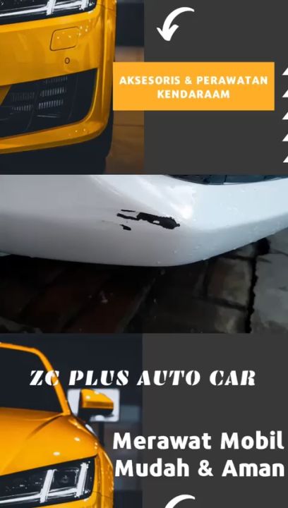 Cat Baret Body Dan Bumper Cat Oles Lecet Goresan Mobil Hitam Metallic