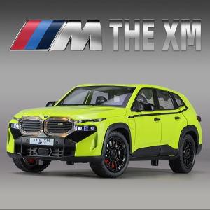 1/24 BMW THE XM diecast car jinlifang Zinc Alloy Matel Light and Sound Birthday Gifts for Children Collection Pull Back Toys for Boys Hot Wheels Model Toys