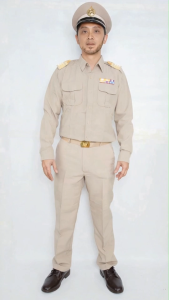 รองเท้าราชการ รองเท้าฮาร์ฟ Cobra หนังแท้ขัดมัน 0075S+หนังแก้วเงาวับ 0075B ของ Thai 100%