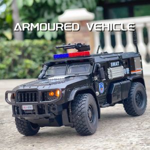 【Magict】 mô hình Hợp kim kẽm xe bọc thép quy mô 1:32 W/ánh sáng & âm thanh & kéo trở lại hiệu ứng đúc khuôn Đồ chơi Quà Tặng Bộ sưu tập đồ trang trí cho bé trai