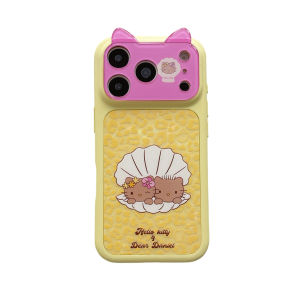 Sanrio | Ốp Điện Thoại Hoạt Hình Dễ Thương Hello Kitty Phong Cách Y2K Dành Cho iPhone 17 Pro Max 17 Pro 16 Pro Max 17 16 15 Pro Max Chất Liệu Nhựa Chống Xước