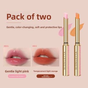 MONLEYTA | Color Changing Lipstick Moisturizing Lip Balm Official Flagship Store Authentic Repair Lip Film Lip Color For Men And Women