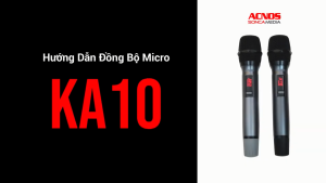 Micro không dây UHF ACNOS KA02 KA10 M1 dành cho dòng loa ACNOS (Micro rời - 1 chiếc) | HÀNG CHÍNH HÃNG