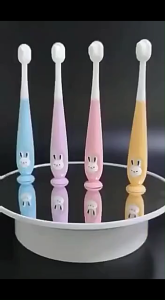 BAOBAO Sikat gigi anak lembut training 2-12 tahun/Sikat Gigi Bayi Motif Kelinci/sikat gigi bayi