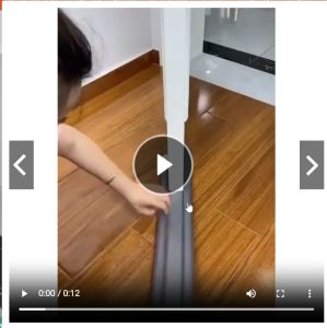 Thanh nẹp mút xốp 95cm chặn khe cửa chống côn trùng tiếng ồn gió lùa gió điều hòa bụi bẩn