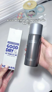Xịt Khử Mùi Cơ Thể Nam Giới Nerman Good Day 100ml – Khử Mùi Lưu Hương Tự Tin Suốt Cả Ngày