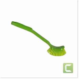 Chổi Nhựa Cọ Vệ Sinh Toilet Bồn Cầu Cán Cong Có Lỗ Treo Tiện Lợi