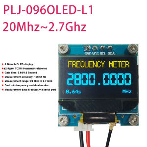 RF Frequency METER 20Mhz to 2.7Ghz OLED Frequency Signal Display High-Precision Frequency Counter FOR Ham radio transceiver