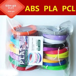 Dây Tóc Bút 3D Màu Sắc Rực Rỡ Đường Kính 175mm ABS/PLA/PCL Nhựa An Toàn Không Mùi Cho Bút In 3D Tùy Chọn Nhiều Gói