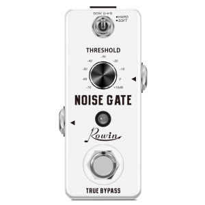 ROWIN Noise Gate Effect Pedal For Electric Guitar &Bass Ture Bypass Under Lowest Price&Highest Quality To Provide Clear Sound