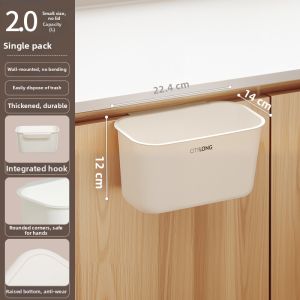Citylong | Hands-Free Wall-Mounted Trash Can