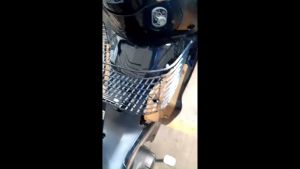 Honda Wave125i / Wave125 Fuel Injection = Future FI (New) W125i Bakul Raga BESI BULAT / Iron Wire Basket