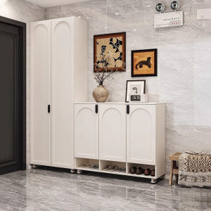 Fingerprint Lock Portable Storage Shoe Cabinet