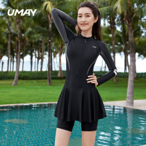Umay(佑美) | UV Protection Conservative One-Piece Swimsuit