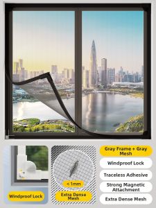 TAOKOU | Magnetic Self-Adhesive Mosquito Netting Window Screen