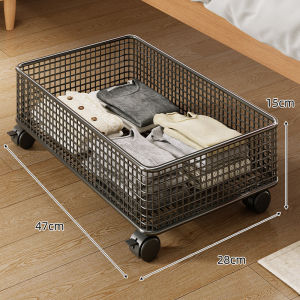 TAOXIAOHE | Underbed Storage Box Wheeled Sliding Flattened High Capacity