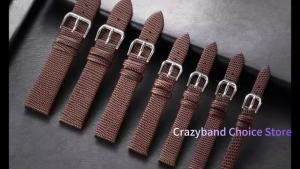 Lizard Texture Leather Watch Strap 10mm 12mm 14mm 16mm 18mm 20mm22mm Business Women Men Bracelet Universal Replacement Wristband