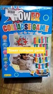 Mainan Tower Collapse Game  YG 7 | Permainan Menara Runtuh Terbaru Mainan Anak Tower Collapse Menara Runtuh Family Game Mainan Edukasi Motorik Anak Murah Dan Berkualitas Edukasi Menata Dan Menumpuk Bentuk Menara Bisa runtuh