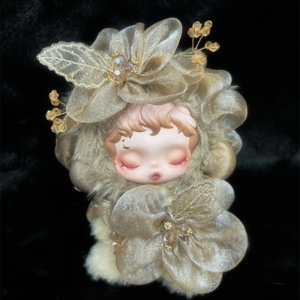 For/Cloth Skullpanda Light Weaving Garden Clear Pool Mist Mu Wood New Baby Clothes Hair Ring Set Exquisite Accessories