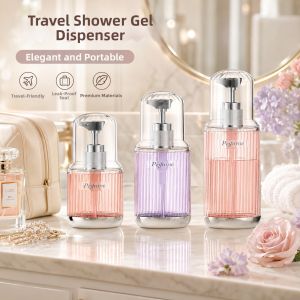 maitian | Travel Friendly Shower Gel & Shampoo Refill Bottles Press-type Large Capacity
