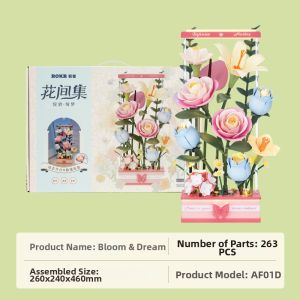 ROKR | DIY New Year Gift Birthday ETERNAL FLORAL BOUQUET Creative Ornament