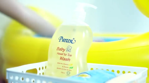 Sữa Tắm Gội Toàn Thân 2 in 1 cho bé sơ sinh Pureen 250ml