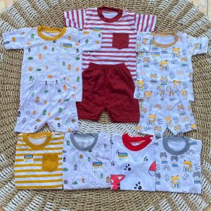 7 STEL PAKET USAHA STELAN 3-18 BULAN SETELAN BAJU BAYI