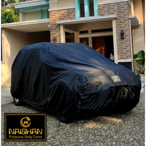 Cover Mobil Sarung Mobil ALPHARD Tafeta Efek Daun Talas Waterproof Anti Terbang Anti Panas Free Parfum Mobil