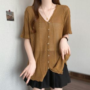 AIYITI | 2026 New French Elegance V-Neck T-Shirt Plus Size