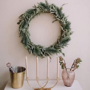 50/100Pcs Artificial Plants Pine Needles Scrapbooking Halloween Christmas Tree Home Room Festival Decora Diy Gifts Box Garland