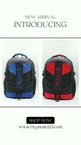 Hakasy - Tas Ransel Rinech Multifungsi Sport Edition – Kompartemen Sepatu | Stylish & Fungsional