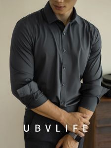 UBV | Wrinkle Resistant Long Sleeve Business Shirt 1