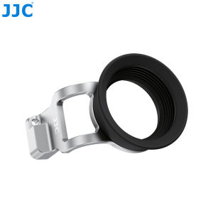 JJC | JJC Soft Silicone Eyecup Eyepiece for Fujifilm GFX100RF Dust-Proof Extended Eyeshade Viewfinder Protector for Fuji GFX100RF