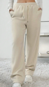 CELANA LOOSE PANTS BAGGY PANTS POLOS BAHAN FLEECE LOOSE SWEATPANTS