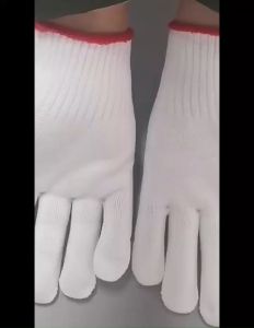 Wisell ถุงมือผ้าคอตตอน ทำสวน ทำงาน คอตตอน Gloves