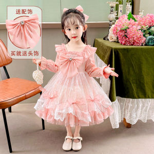 Váy Công Chúa Mùa Hè Cho Bé Gái Váy Trẻ Em Váy Lolita Váy Cho Bé Gái Mới Sinh Váy Dài Tay Màu Trơn Váy Trẻ Em Mùa Hè Váy Công Chúa