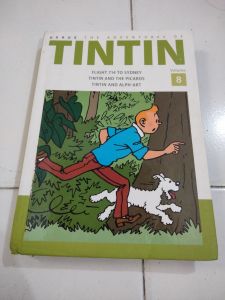 Komik Tintin Bahasa Inggris The Adventure of Tintin