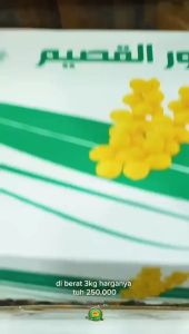 Kurma Sukari Al Qasim NR 3 Kg |  Kurma Raja Basah Original Ruthob |  VIP Super Premium Grade A