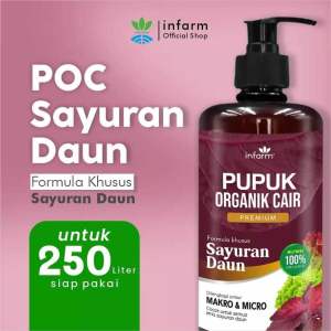 TERLARIS PUPUK INFARM - Pupuk Organik Cair Tanaman Daun / Sayur 500mL POC Kompos