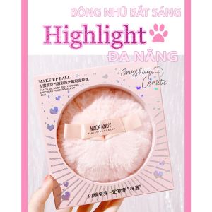 Bông phấn bắt sáng nhũ highlight MACK ANDY nhũ bắt sáng lấp lánh