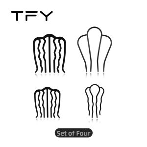 TFY | New Lazy Bun Styling Tool U-Shaped Hairpin
