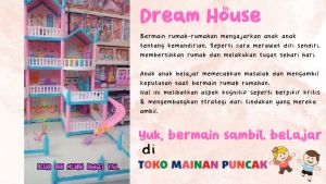 Mainan Rumah Rumahan Besar DREAM HOUSE