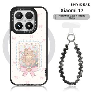 Smyideal | Magnetic Xiaomi Phone Case High-Quality Unique New Bow and Bear Pattern
