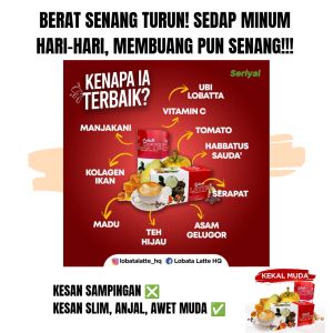 Kopi Lobata Latte (LOLA) Slimming Lobata Coffee khas untuk wanita